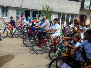 Deporte al aire libre y junto a la comunidad